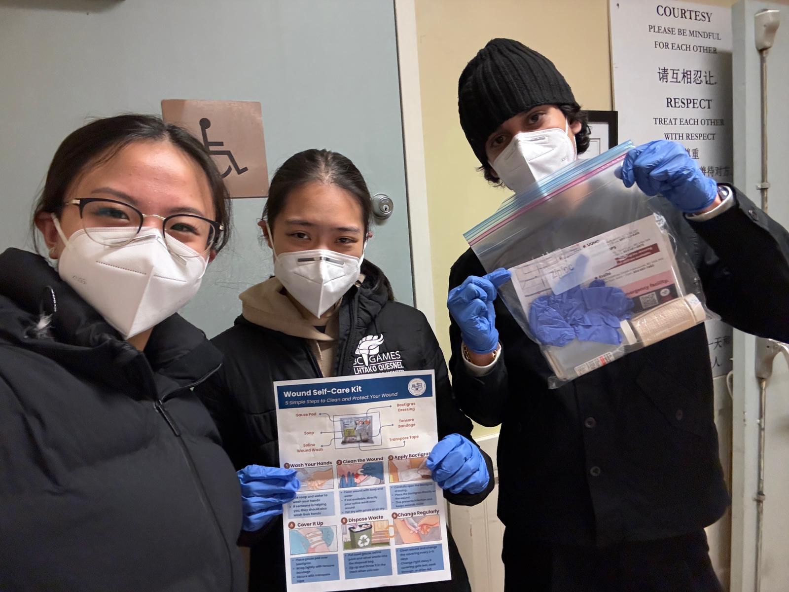 Wound Care Distribution Session
